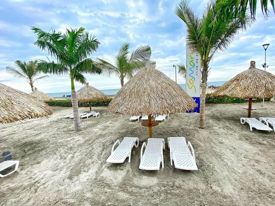 Sensacional Apartamento En Samaria Club De Playa Santa Marta